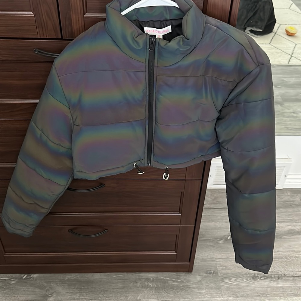 Puffy cropped jacket - NWOT